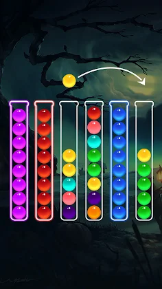 Bubble Sort Color Puzzle - Screenshot 1