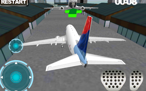 Airport 3D airplane parking For PC installation