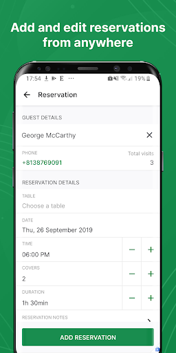 Eat App Manager Screen 2