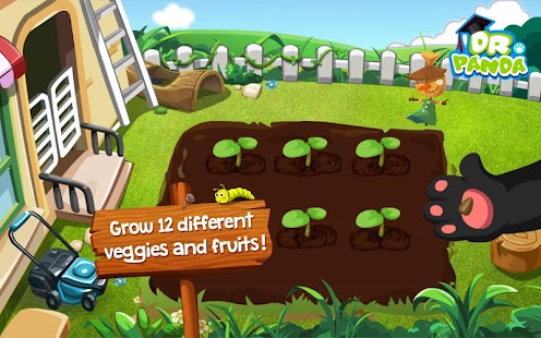 Dr. Panda Veggie Garden Screenshot
