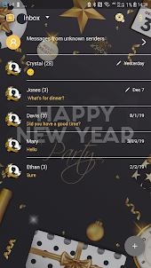 Next SMS New year 2021 skin