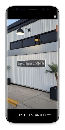 Android application Tap Culture Coffee screenshort