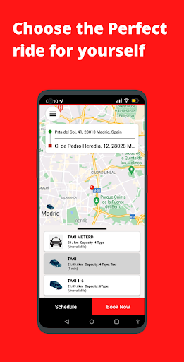 Click Taxi | Book ride now Screen 3