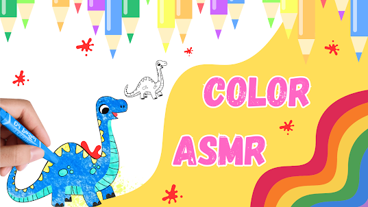 Color ASMR: Coloring Book