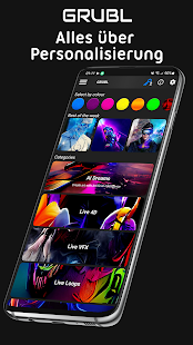 GRUBL™ 4D Live-Hintergründe KI Screenshot