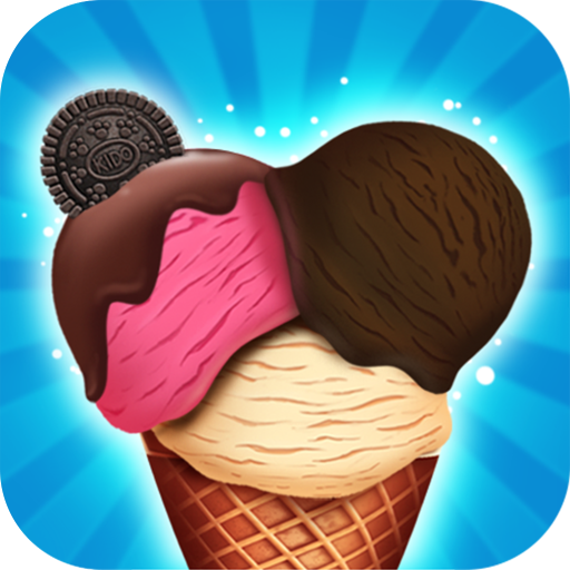 Ice Cream Making Game For Kids Logo