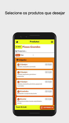 ZiAntonieta Pizzaria Delivery Screen 2
