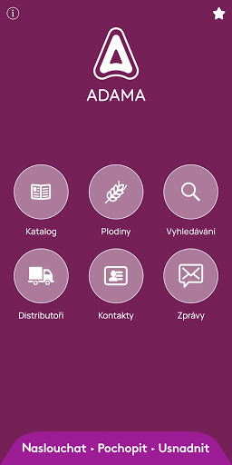 Android application Adama Katalog CZ screenshort