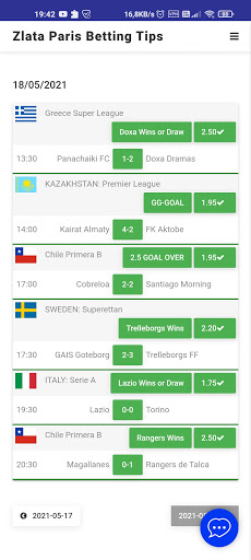 Zlata PARIS Betting Tips Screen 2