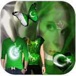 Cover Image of ダウンロード Pakistan Flag Shirts Profile P  APK