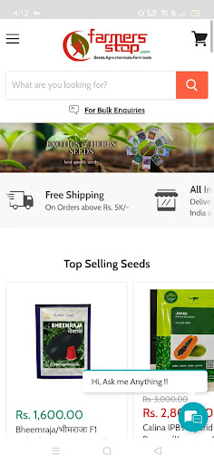 Android application Farmers Stop Lite - Agri Shop screenshort