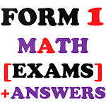 Cover Image of Baixar Form 1 Math Exams + Answers  APK