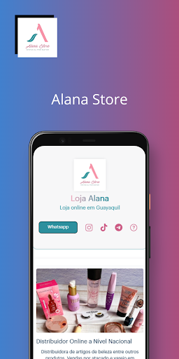 Android application Alana Store screenshort