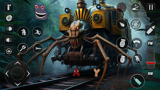 قطار العنكبوت لور: ألعاب مخيفة