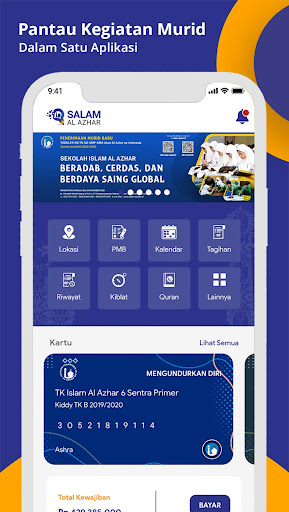 Android application Salam Al-Azhar screenshort