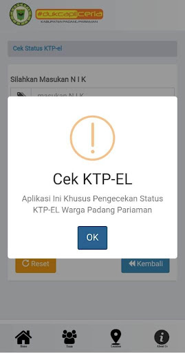 Dukcapilceria Mobile Padang Pa Screen 2