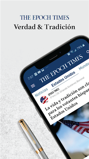 Android application Epoch Times Español screenshort