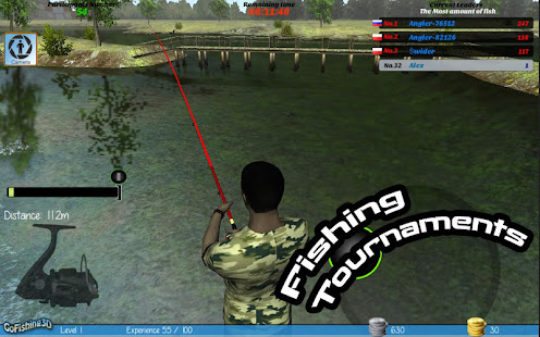 GoFishing3D The Real Fishing 1.6 APK + Mod (Unlimited money / Unlocked / Unlimited) for Android