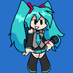 Cover Image of Download FNF Miku Hatsune Battle Music Friday Night Funkin 2.0 APK