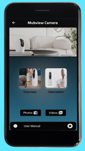Android application mubview camera guide screenshort