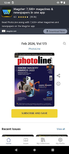 Android application PhotoLine screenshort