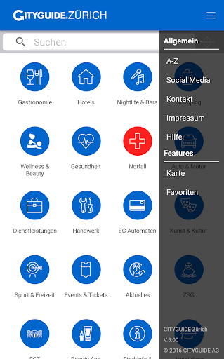 Züri App - CITYGUIDE Zürich Screen 3
