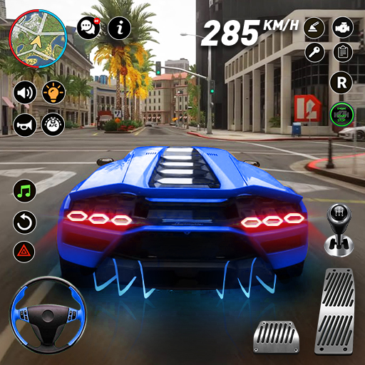 Real Car Driving City 3D logo