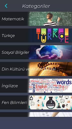 6. Sınıf Tüm Dersler Test
