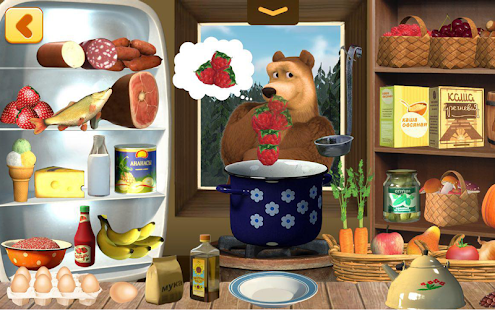 Masha and Bear: Cooking Dash Screenshot
