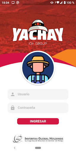 Android application YACHAY screenshort