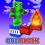 Cover Image of Download Mod One Block Survival Maps  APK