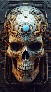 Skull Cyberpunk Wallpapers HD