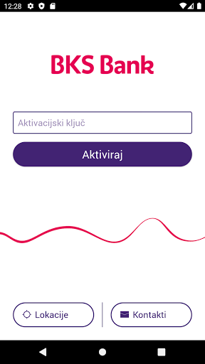 Android application BKS mToken Hrvatska screenshort