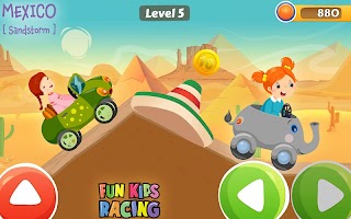 Kids racing game - fun game