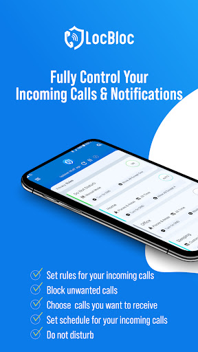 Android application LocBloc: Call Autoblock screenshort