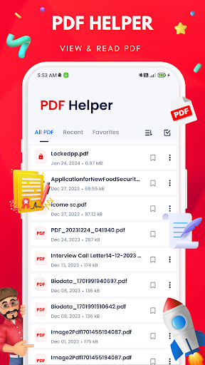 PDF Reader And Maker Screen 2