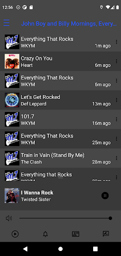 Android application WKYM screenshort