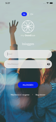 Android application My Goodbye screenshort