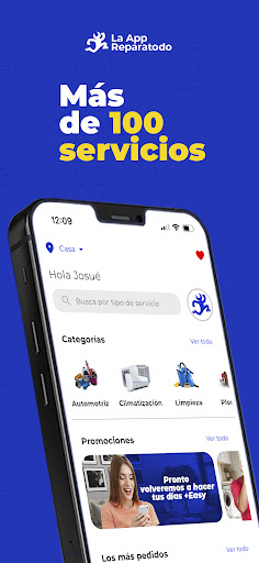 Android application Easyfix screenshort