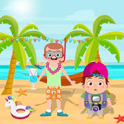 Pretend Play Summer Vacation My Beach Party Game
