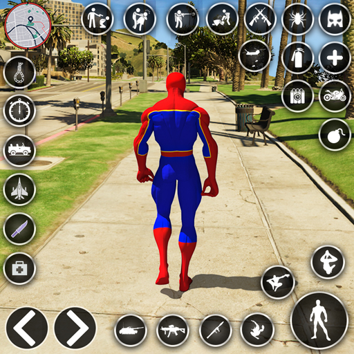 Spider Robot Hero Car Games  Icon