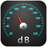 Decibel meter-Sound sensor,level meter,db meter icon