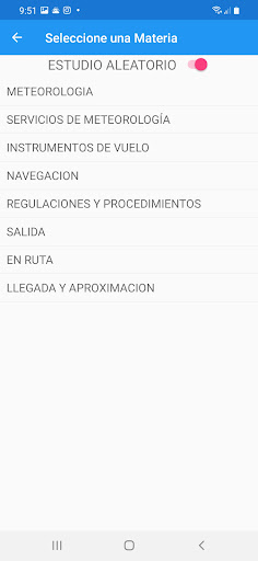 Preparate IFR Examen DGAC Peru Screen 2