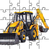 Jigsaw Puzzles JCB Tractors Games Free 🧩🚜🧩🚜 icon