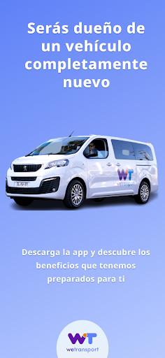 Android application WeTransport Conductor screenshort