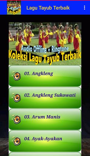 Lagu Jawa Tayuban Screen 3