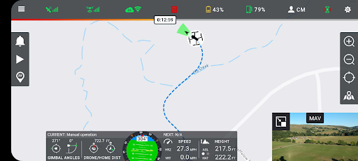 DroneSense Screen 2