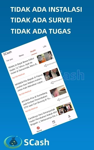 SCash Screen 2
