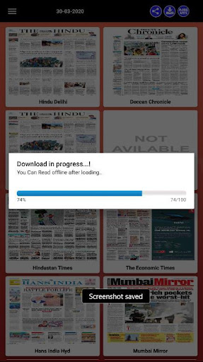 English Papers Screen 3