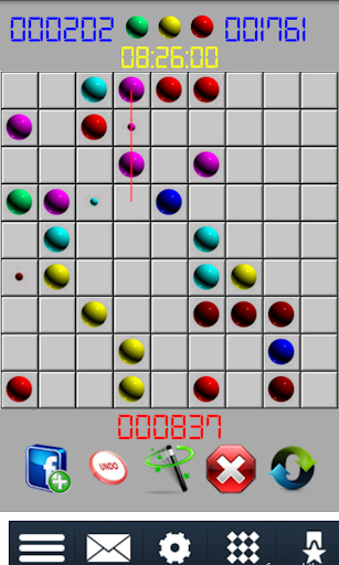 Android application Color Lines Automatic screenshort